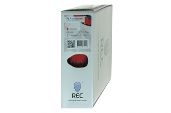 Пластик REC PLA 0,75 кг (красный)