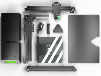 Конструктор для сборки 3D принтер Pluto