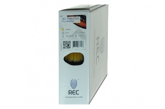 Пластик REC PLA 0,75 кг (золотой)